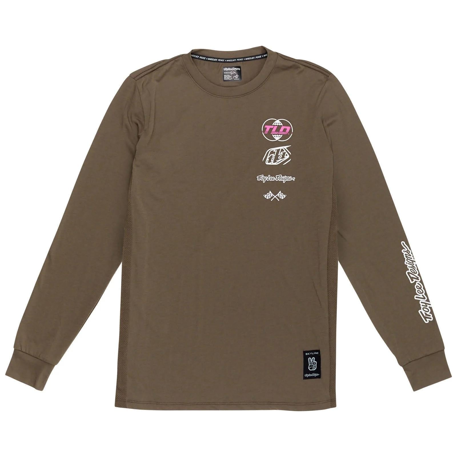 Джерси TLD SKYLINE LS RIDE TEE WORLDWIDE CAPER S (383148002)