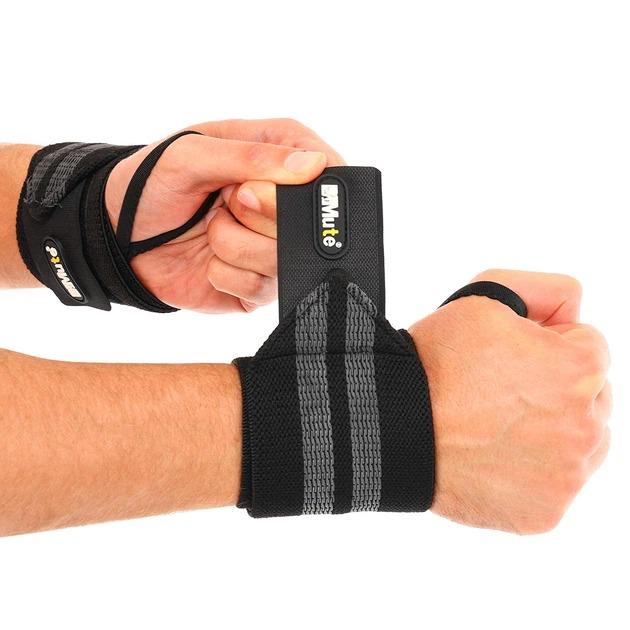Бинты кистовые для жима STRENGTH WRIST WRAPS MUTE 9905-2 Черный