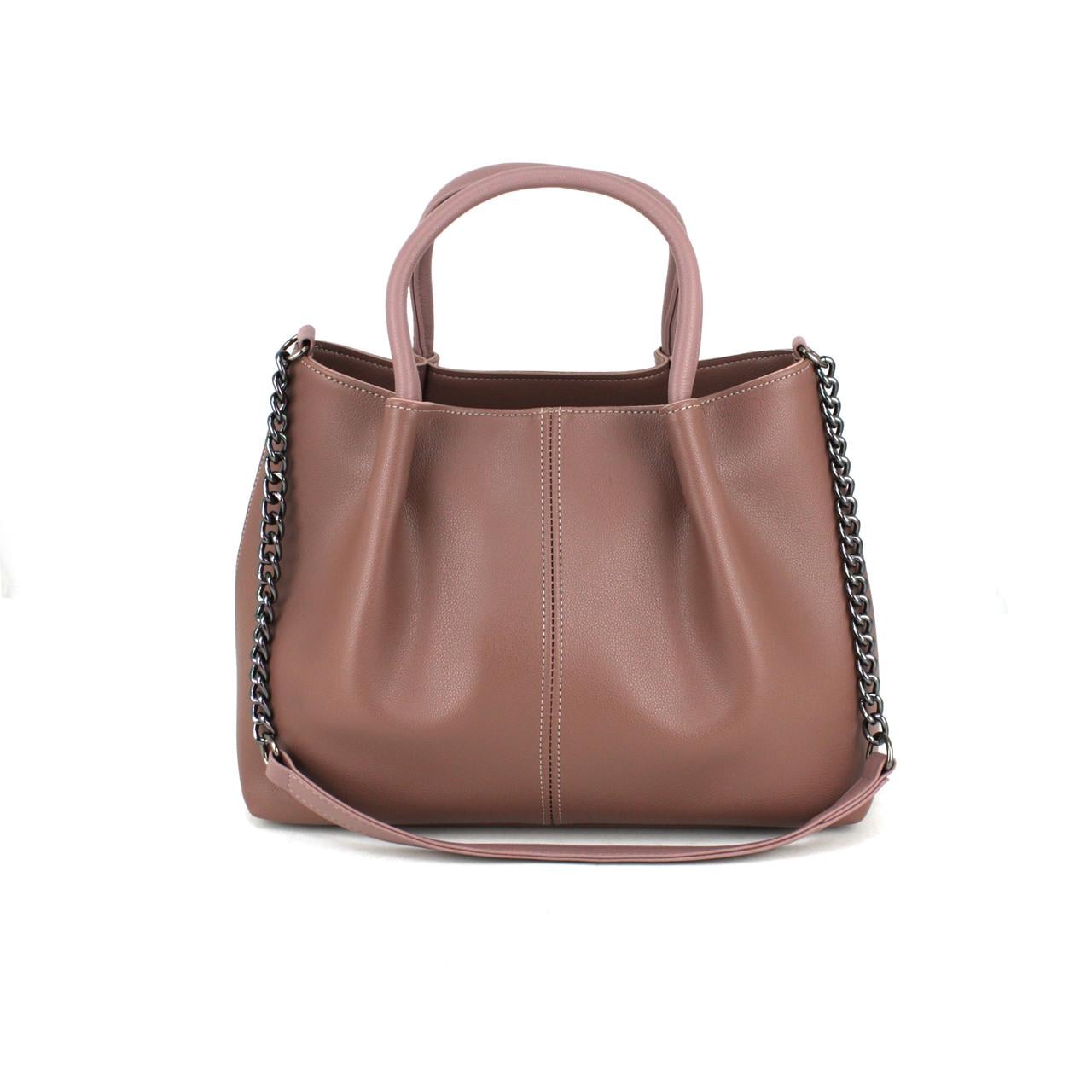 Сумка женская Voila вместительная из экокожи Мокко (0-54652566)