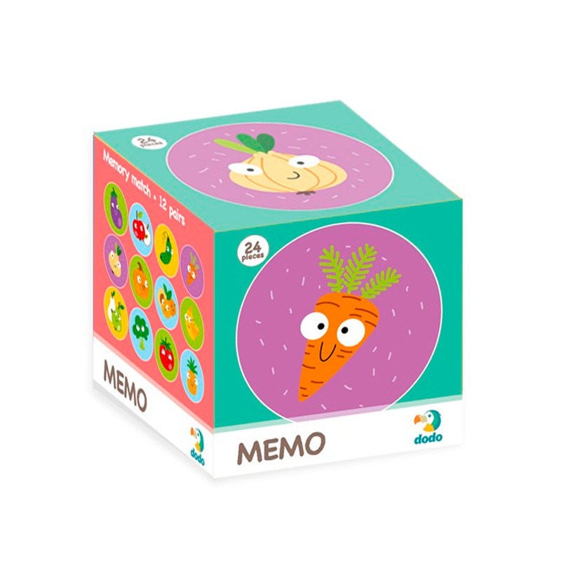 Настольная игра DoDo Toys Фрукты и овощи мемо (300156)