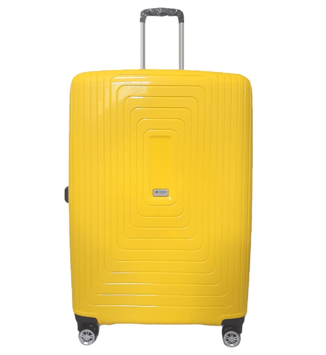 Валіза пластикова Airtex 241 велика Жовтий (Ap00079)