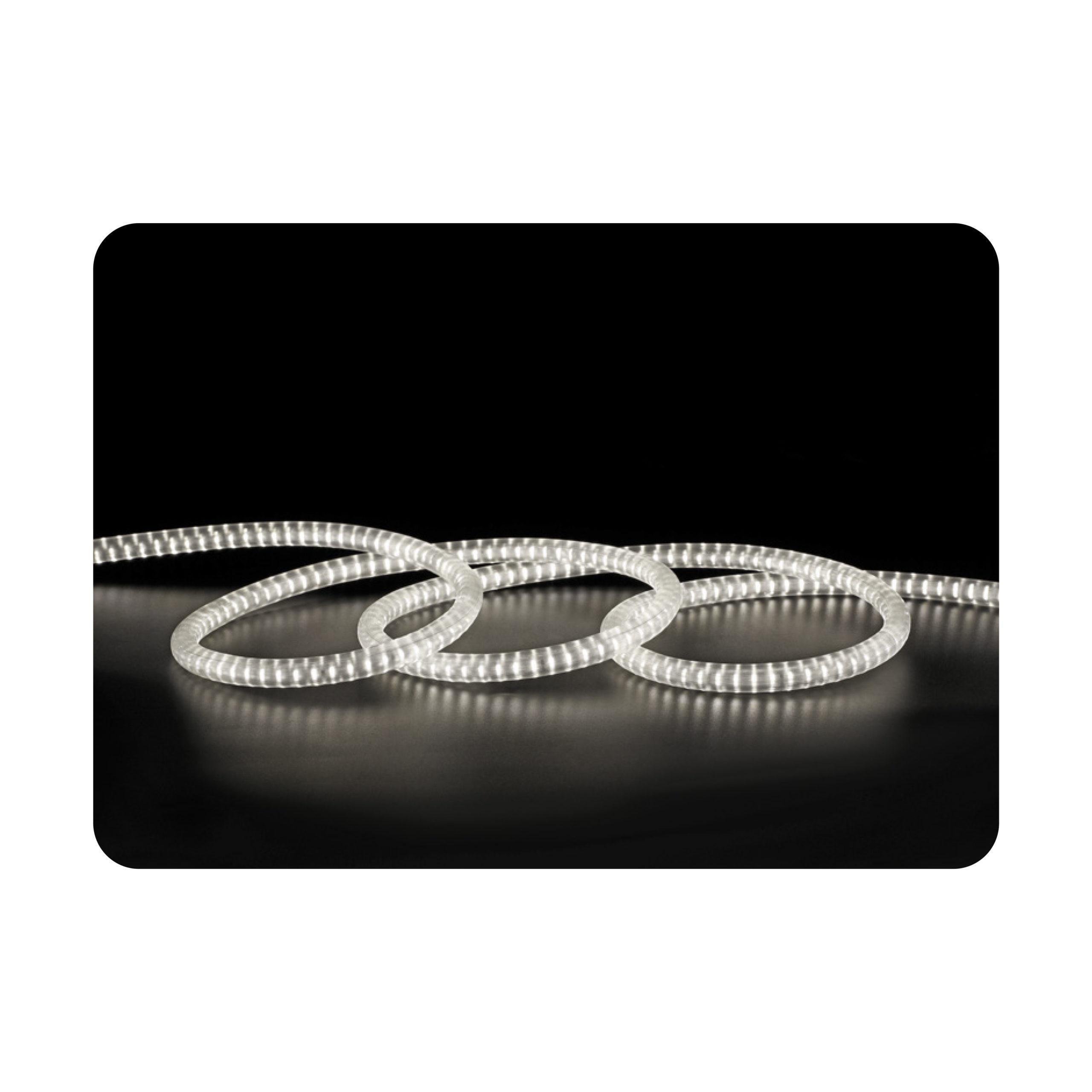 Світлодіодна стрічка неонова HOROZ ELECTRIC AVON 13W/м 6400K 220V-240V 1440 Lm/м IP65 28x35 240LED/м d 14 мм (081-025-0001-030)