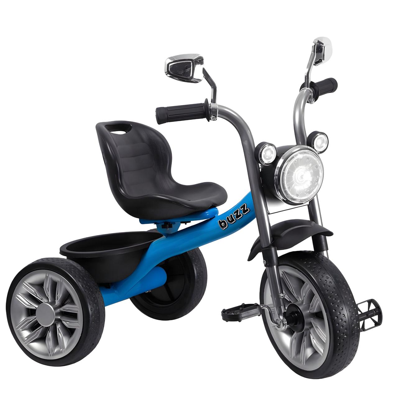 Велосипед триколісний TILLY BUZZ з кошиком Синій (T-325)