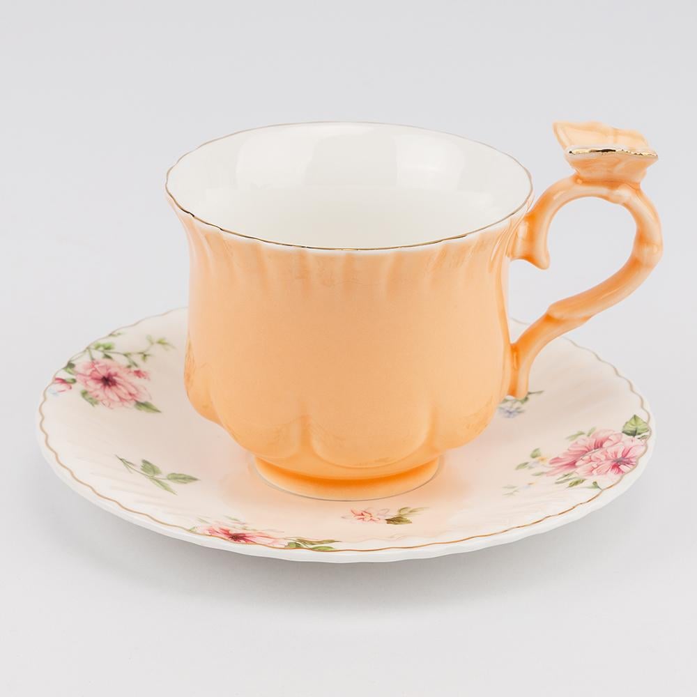 Набор чайных чашек и блюдец Нежный вальс на 6 персон 260 мл (9292-007) - фото 9
