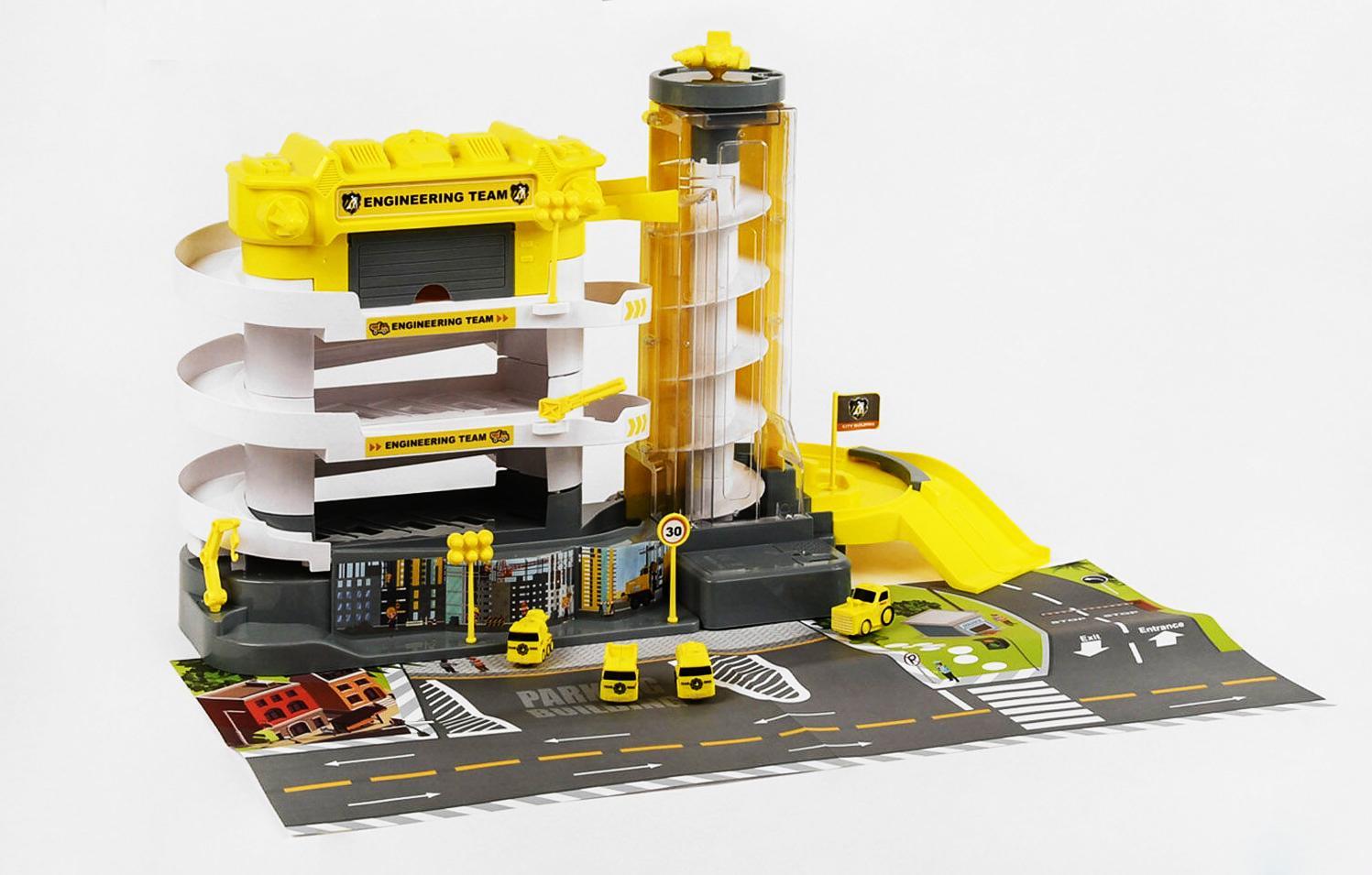 Набор игровой лифт для парковки Engineering Multicolor (109002)