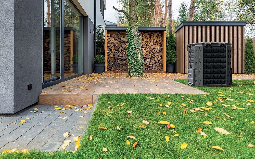 Компостер садовий Prosperplast COMPOBOX пластиковий 350 л (IKLC350C) - фото 5