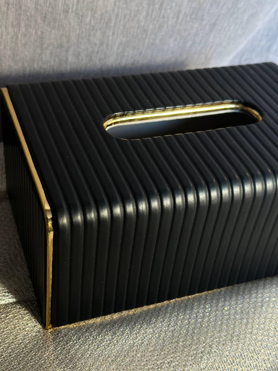 Салфетница YIWU HP-3-203B из экокожи 20х13х9 см Черный - фото 2 Салфетница YIWU HP-3-203B из экокожи 20х13х9 см Черный - фото 2