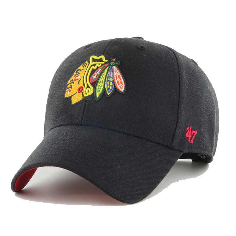 Бейсболка NHL Chicago Blackhawks Ballpar (BLPMS04WBP-BKA)