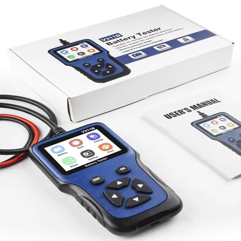 АНАЛІЗАТОР БАТАРІВ V311B тестер свинцево-кислотних АКБ - фото 4 АНАЛІЗАТОР БАТАРІВ V311B тестер свинцево-кислотних АКБ - фото 4