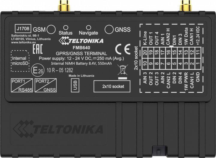 GPS-трекер Teltonika FMB640