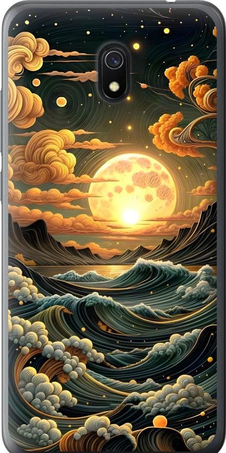 Чехол на Xiaomi Redmi 8A Арт волны (6332t-1794-42517) Чехол на Xiaomi Redmi 8A Арт волны (6332t-1794-42517)
