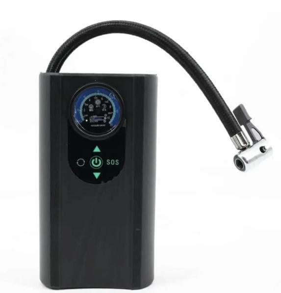 Автокомпресор акумуляторний CHARGE PUMP CQB001 з LCD-дисплеєм (2104618898)
