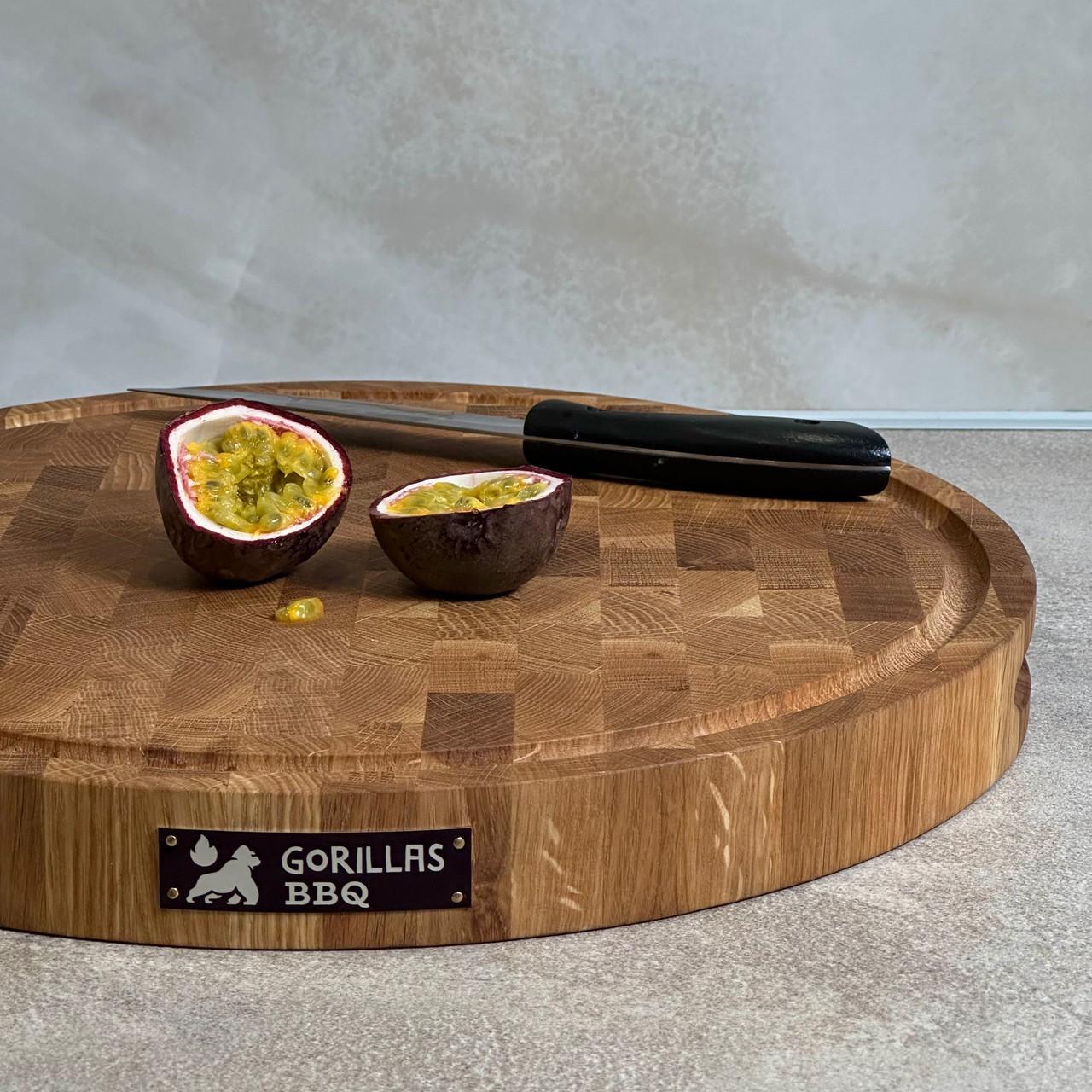 Дошка обробна торцева дерев'яна кругла 400 мм (27722328) - фото 2 Дошка обробна торцева дерев'яна кругла 400 мм (27722328) - фото 2