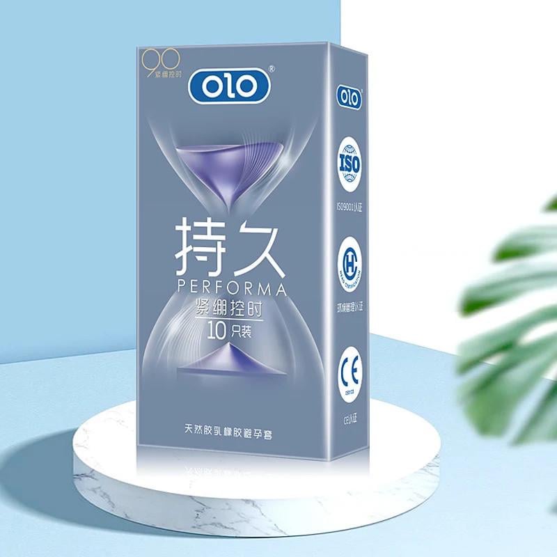 Презервативи OLO PERFORMA із пролонгацією 10 шт. (PERFORMA-OLO) - фото 2
