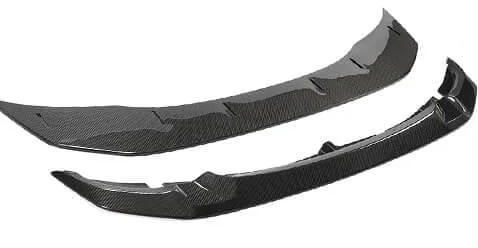 Накладка на передний бампер DDCarbon V1 для F82/F83/BMW 4 серия F-32 2012-2020 карбон (136785)