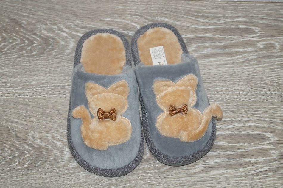 Тапочки комнатные Elmob 30/31 р. 20 см Серый (30143-3031) - фото 4