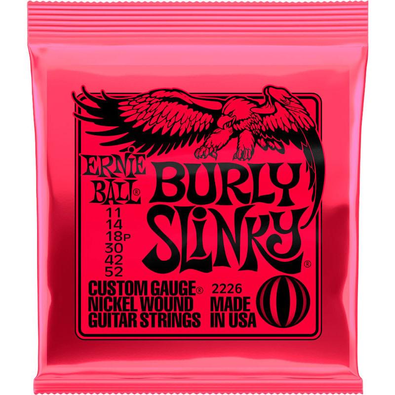 Струны Ernie Ball 2226 11-52 Burly Slinky (974)