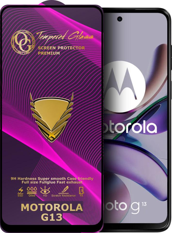 Скло захисне GoldenArmor Motorola G13 Full Glue (33652)