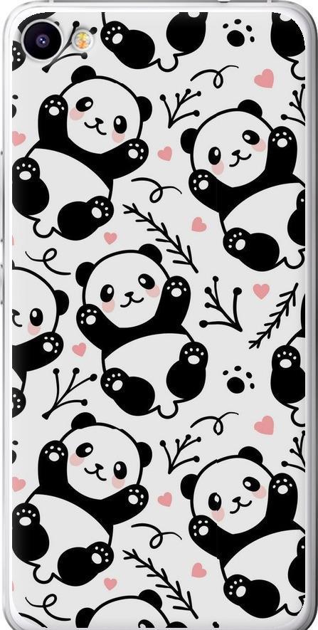 Чехол на Meizu U20 Панды (4318t-416-42517)