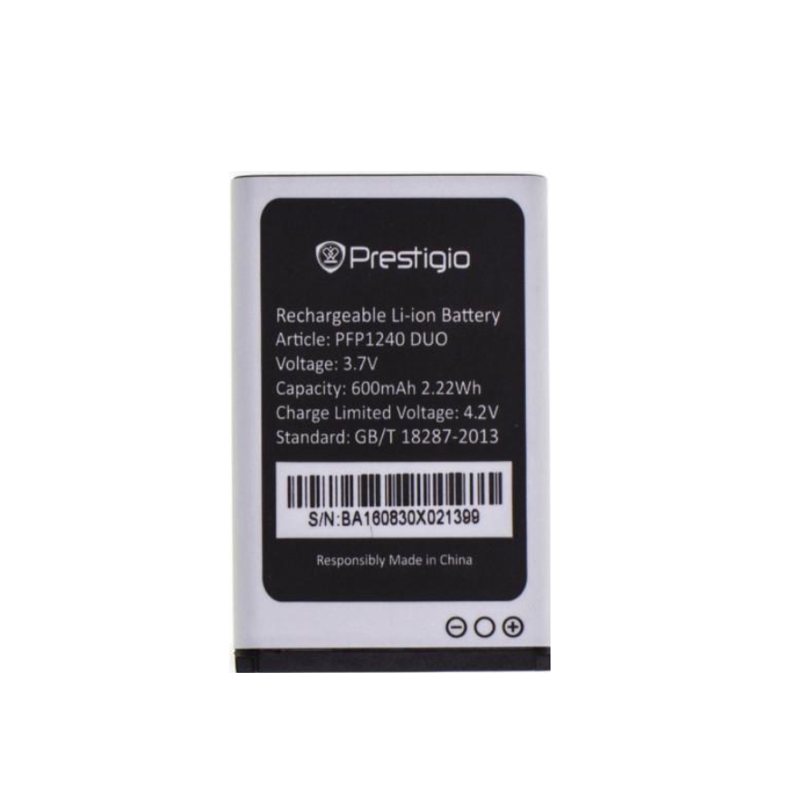 Акумулятор для телефону Prestigio PFP1240/PSP1182 Wize C1 600 mah (740565117) Акумулятор для телефону Prestigio PFP1240/PSP1182 Wize C1 600 mah (740565117)
