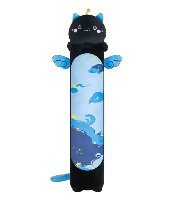 Іграшка плюшева Кіт батон 90 см Чорний (TO-142)