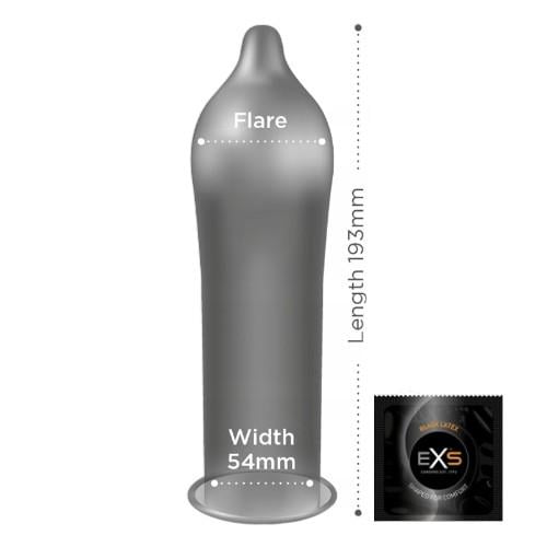 Презервативи Black Latex EXS №12 Чорний - фото 4