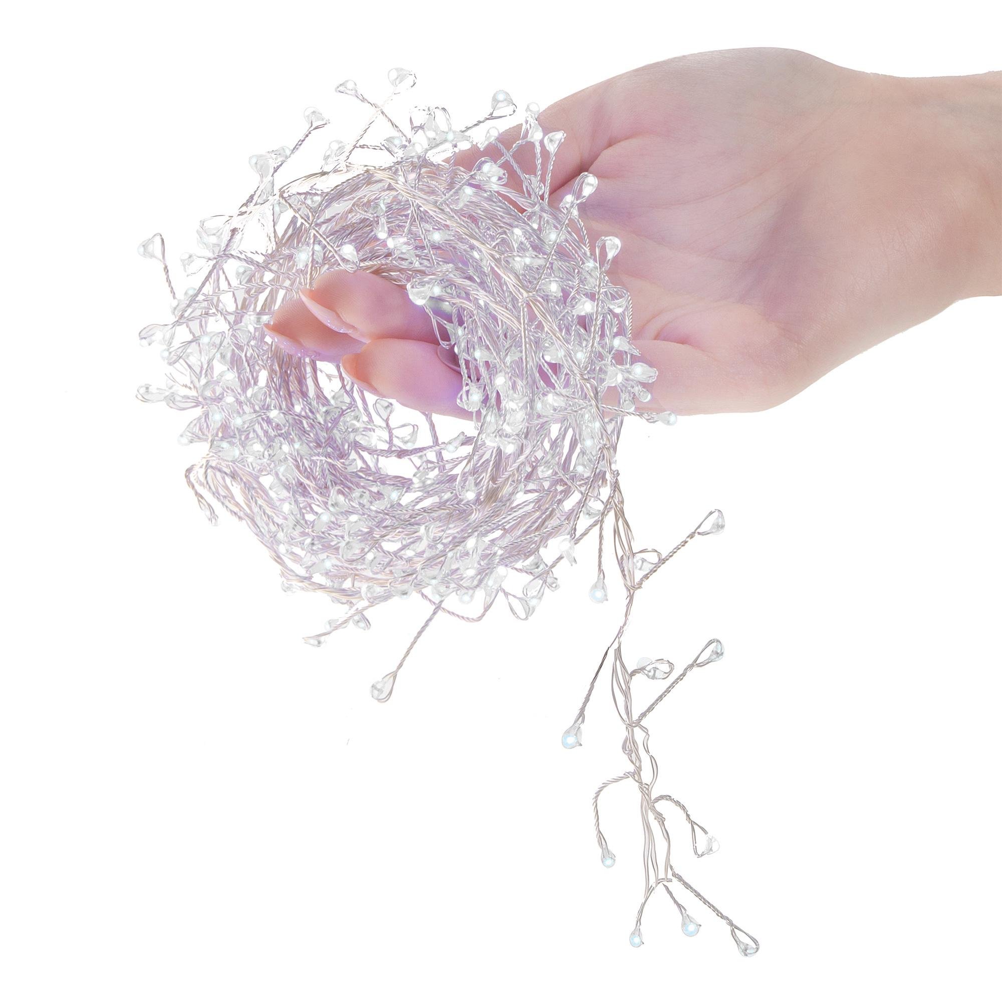 Гірлянда на батарейках Springos 100 LED 3 м Cold white (CL0072) - фото 5 Гірлянда на батарейках Springos 100 LED 3 м Cold white (CL0072) - фото 5