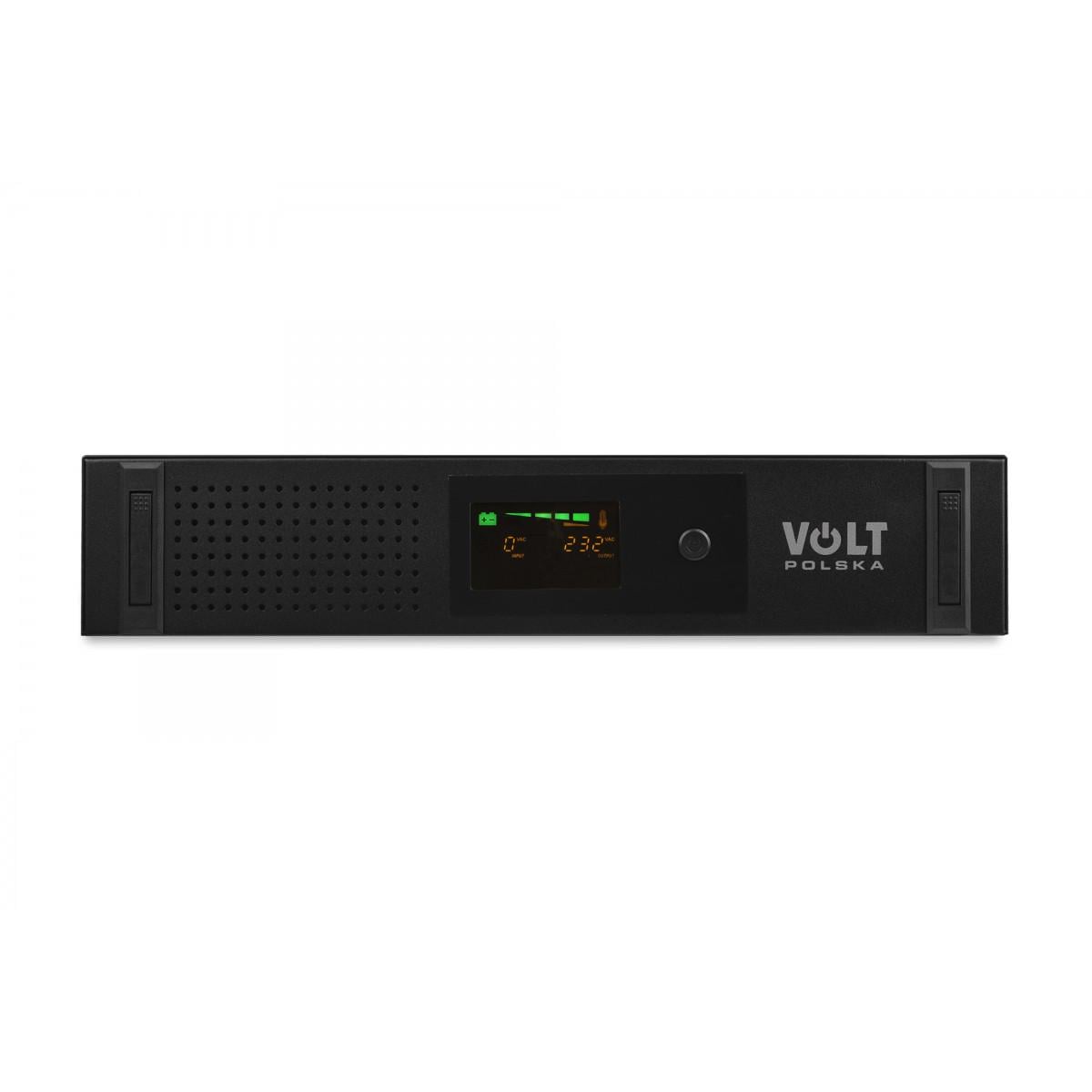 Источник бесперебойного питания Volt Polska RACK UPS 2000VA/1200W 2x9 Ah (5UTRA92029)