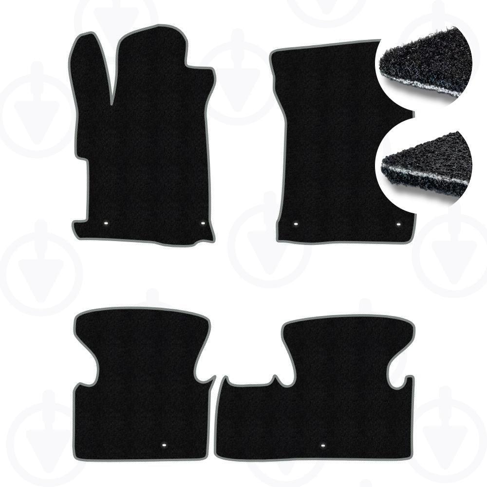 Комплект ковриков в салон Star-Tex для Acura ILX 2015-2022 р. текстиль/Ciak Черный/Серый (10001-62-05-08)