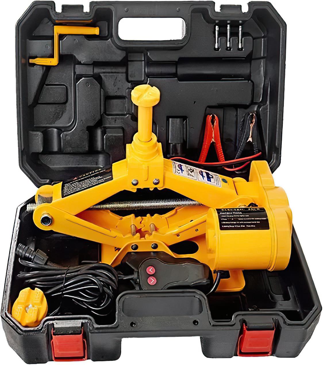 Домкрат электрический 3в1 от прикуривателя 12v (28091437)