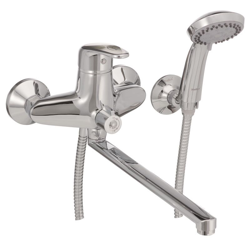 Смеситель для ванны Haiba Magic 006 с серой ручкой (HB0692) Смеситель для ванны Haiba Magic 006 с серой ручкой (HB0692)