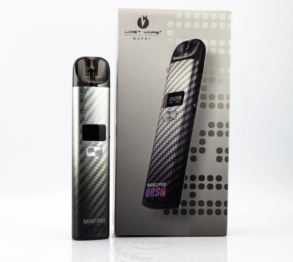 Pod-система Lost Vape Ursa Pro POD Kit Silver Carbon G (18305) - фото 2