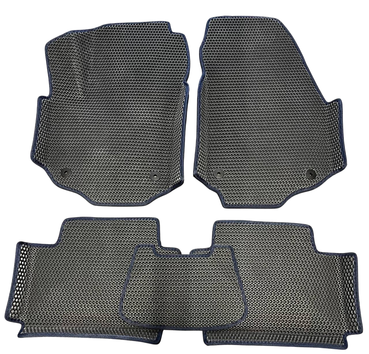 Коврики EVA с бортиками в салон для Opel Zafira B 2005- гг. Черный (2414165148)