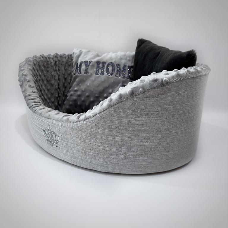 Лежанка для собак Amore mio Cane Брістоль до 3 кг 50х40х19 см (ОВ-0039)