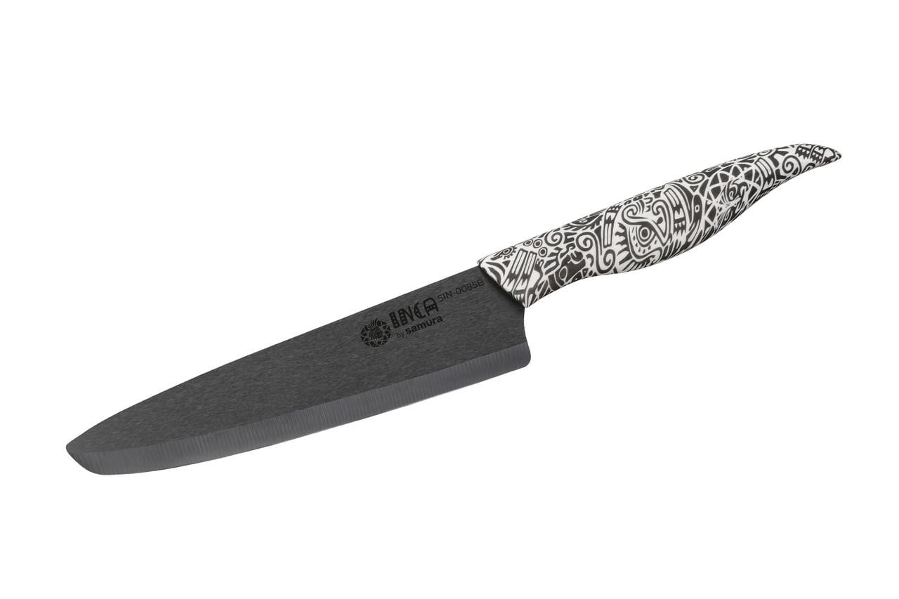 Нож кухонный керамический Samura Inca 187 мм (SIN-0085B)