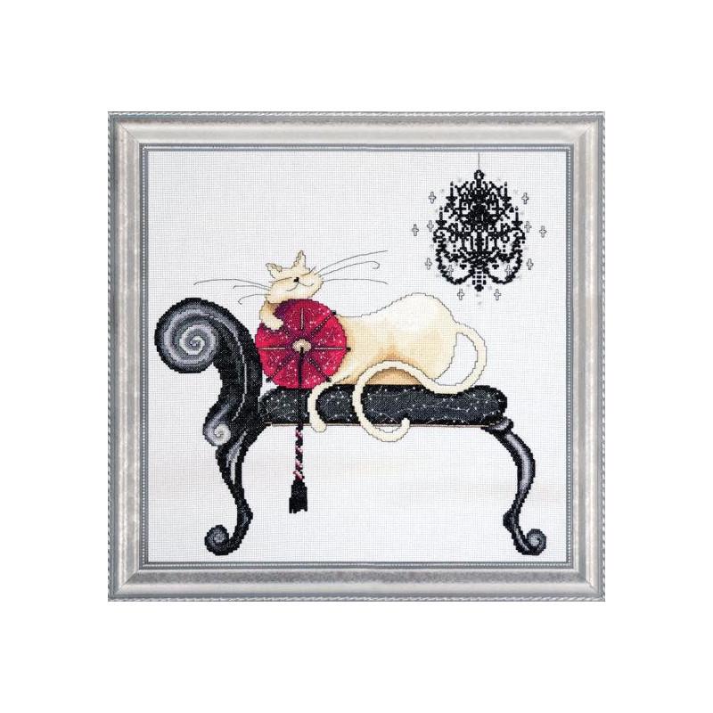 Набір для вишивки хрестиком Design Works 2743 Chandelier Cat (1817)