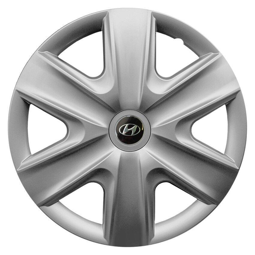 Комплект колпаков JAWOPLAST Hexan R16 для Hyundai 4 шт. Silver (28434841)