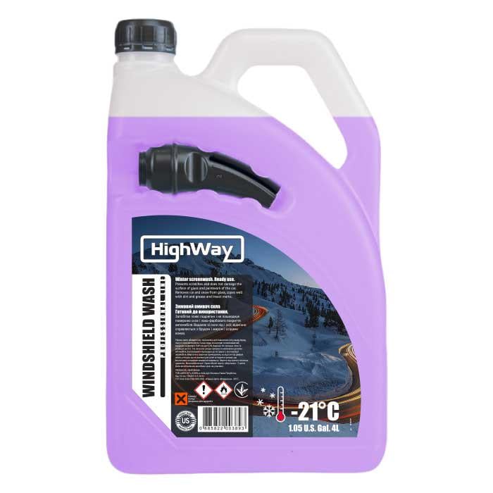 Омивач скла зимовий HighWay -21С 4 л 10115 (153822)