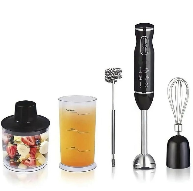 Блендер занурювальний Domotec R.314B 800 Вт з нержавіючої сталі (27418891)