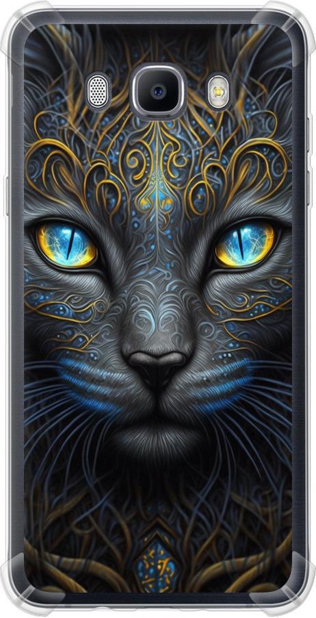Чехол на Samsung Galaxy J7 (2016) J710F Кошка (5548sp-263-42517)