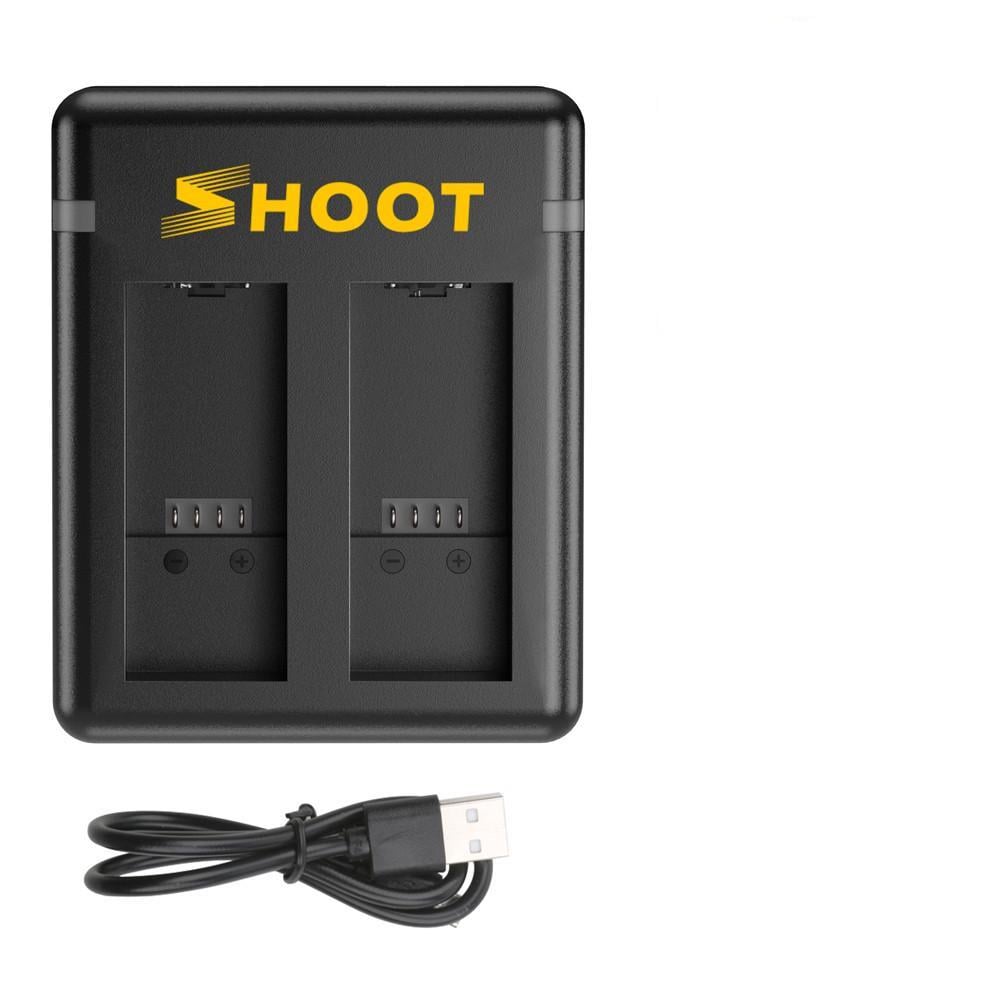 Комплект аккумуляторов Shoot AHDBT-901 SPBL1B GoPro Hero 9 10 XTGP565 1800 ma