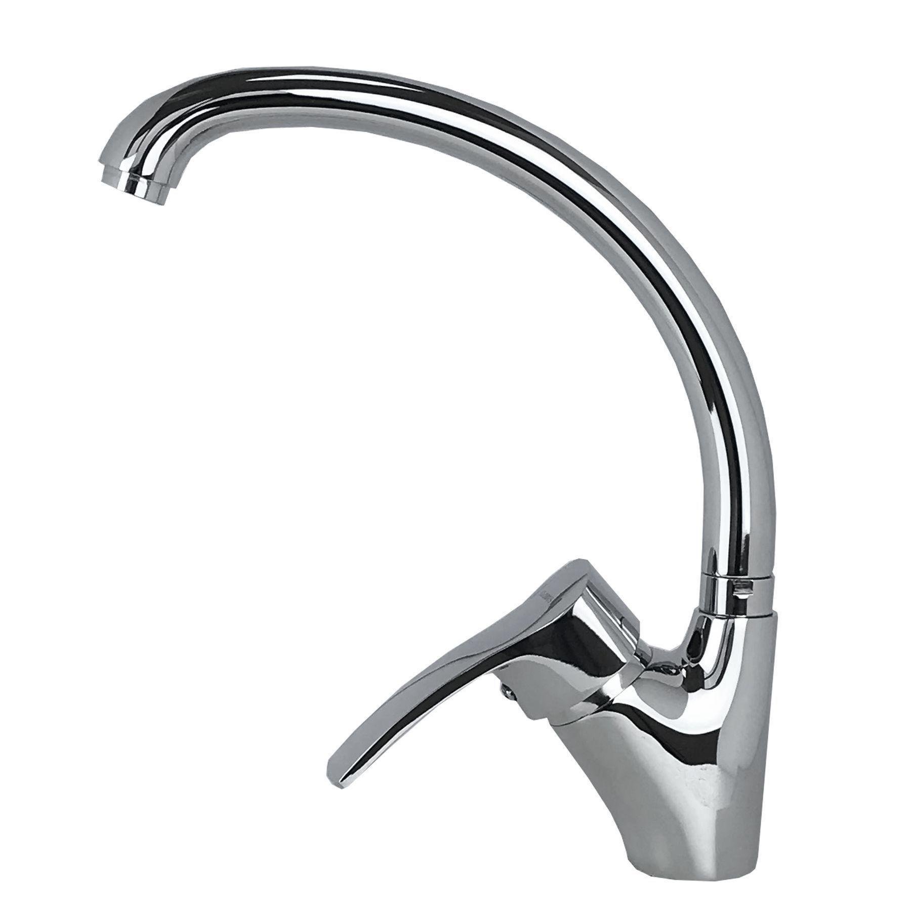 Кран на кухню Globus Lux Хром (8756)