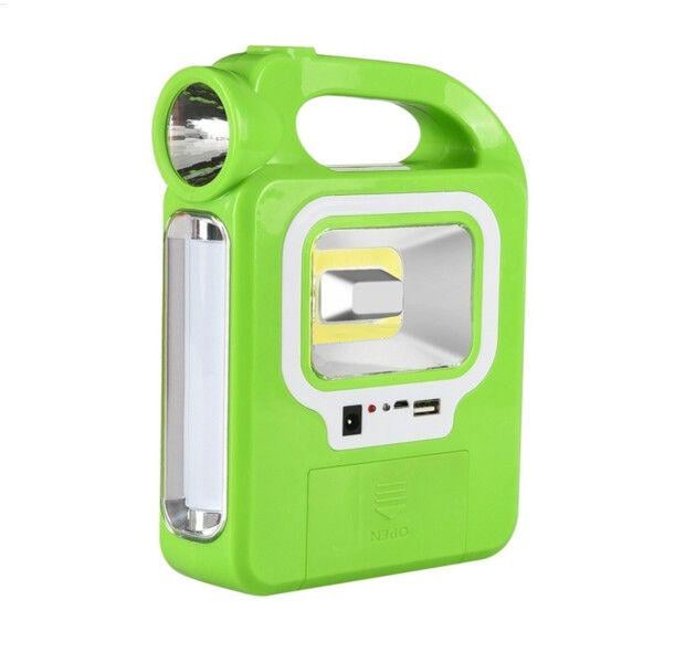 Фонарь ручной аккумуляторный ORION OR-6399B светодиодный с солнечной батареей Зеленый (9230425) Фонарь ручной аккумуляторный ORION OR-6399B светодиодный с солнечной батареей Зеленый (9230425)