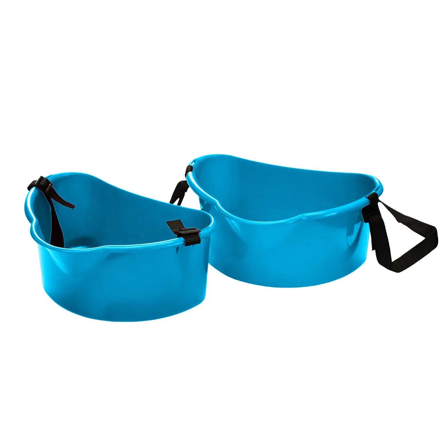 Корзинка для сбора ягод 3,5 л с регулируемым ремнем 2 шт. Голубой (1873910363)