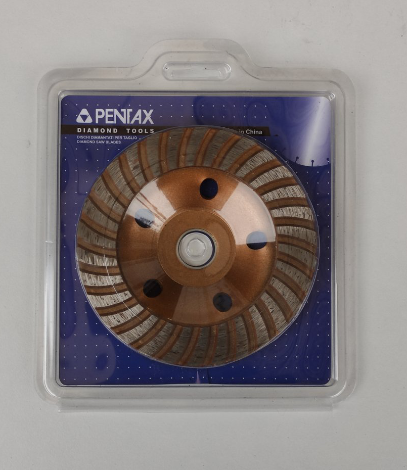 Чашка алмазная зачистная 125 мм турбо (54271) - фото 3 Чашка алмазная зачистная 125 мм турбо (54271) - фото 3