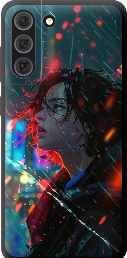 Чехол на Samsung Galaxy S21 FE Ночные огни (6096b-2302-42517)