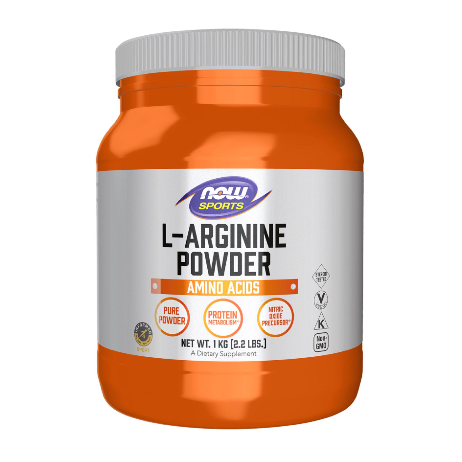 Аминокислота Now Foods L-Arginine Powder 1000 г (29660)