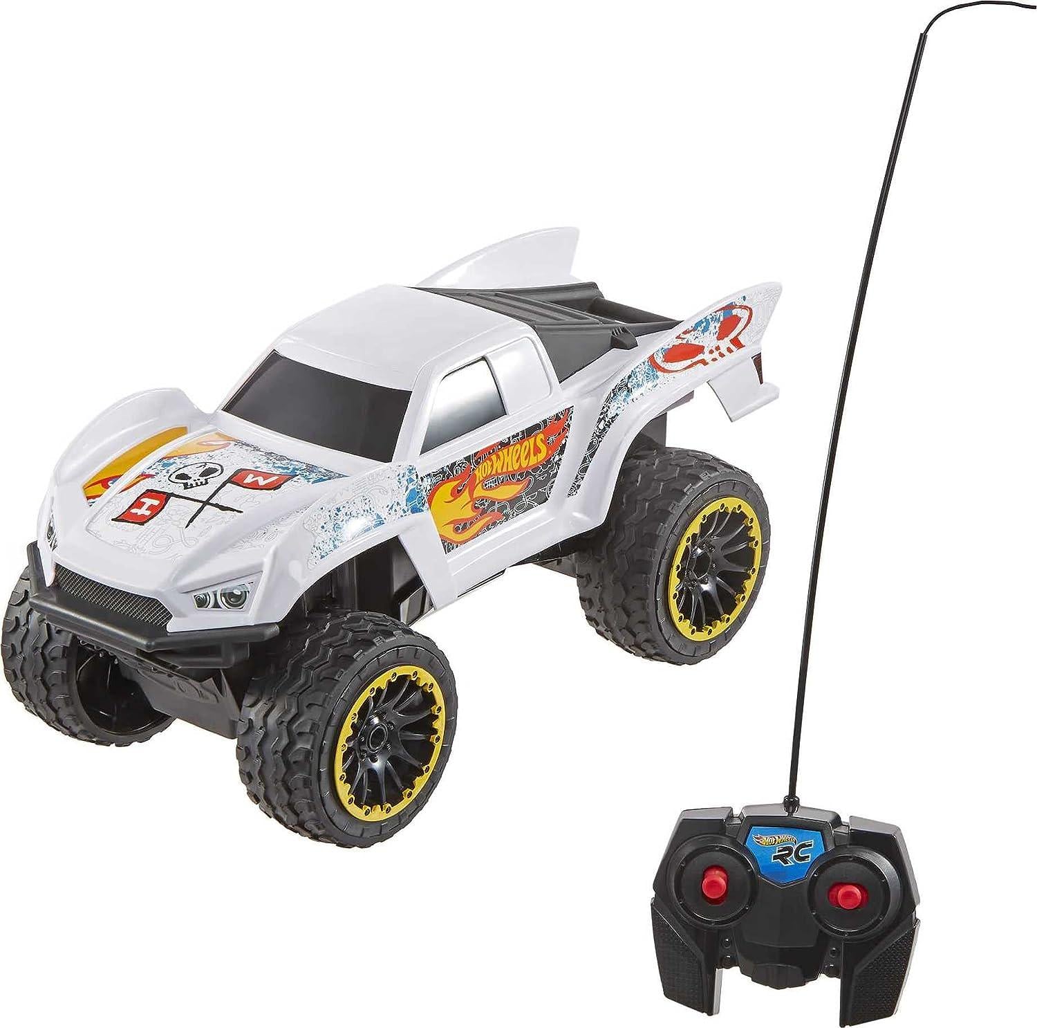 Машинка Hot Wheels RC White Ford F-150 Baja Blazer на радиоуправлении (50RJNFGD) Машинка Hot Wheels RC White Ford F-150 Baja Blazer на радиоуправлении (50RJNFGD)