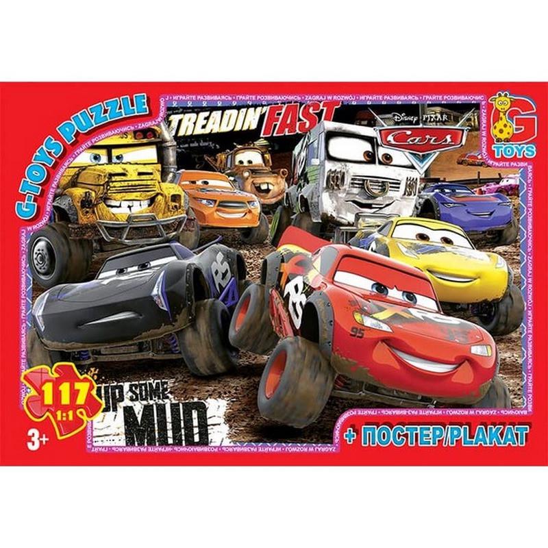 Пазл дитячий класичний Тачки Z10176 постер 117 ел. (RLT48215)