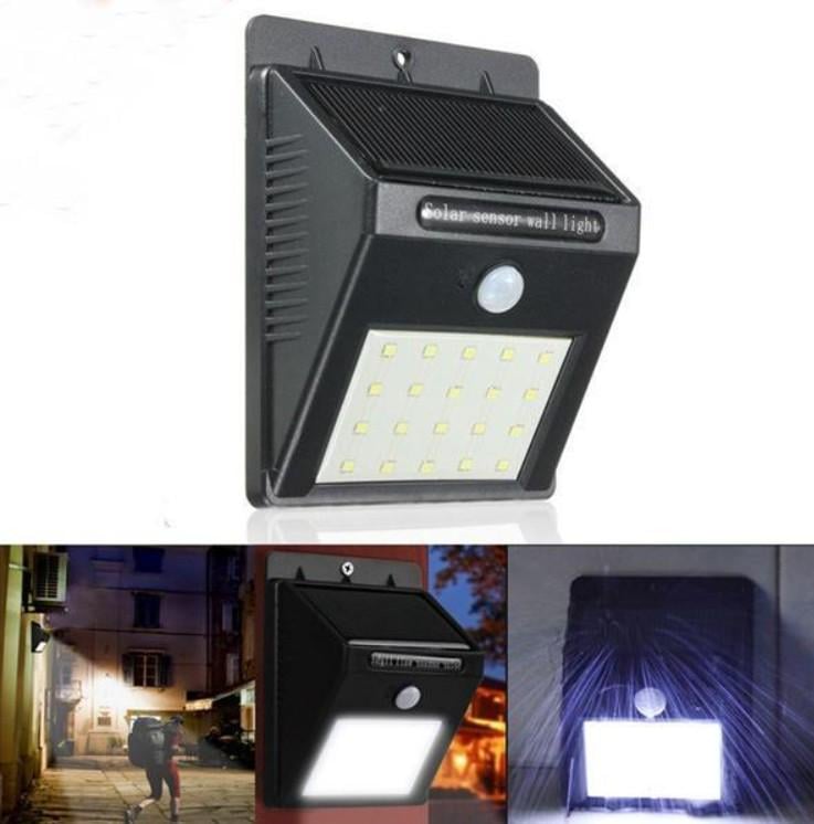 Фонарь уличный с солнечной панелью и датчиком движения Solar 609 (18244707) - фото 2 Фонарь уличный с солнечной панелью и датчиком движения Solar 609 (18244707) - фото 2